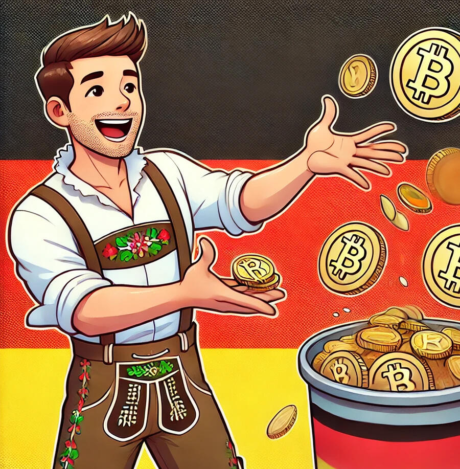 Germany selling its bitcoin